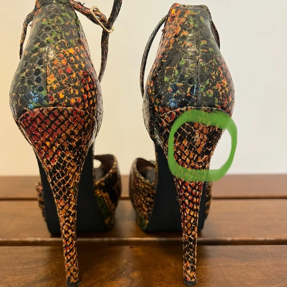 Jeffery Campbell Platform Sandals size 7.5